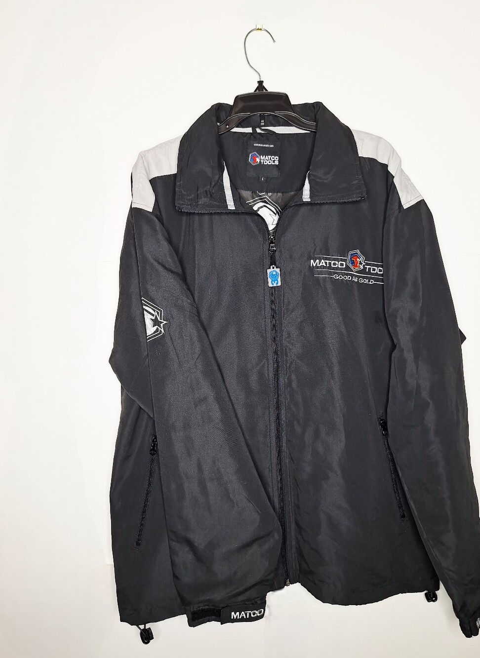 Matco Tools "Good As Gold" Utility, Wind-braker, Logo Work Jacket